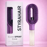 Hair Brush with Water Spray