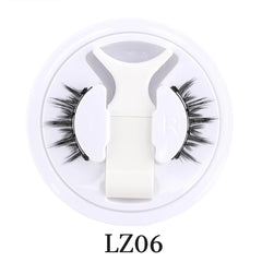 Handmade Magnetic Eyelashes & Tweezers Set - Fluffy Faux Mink