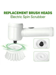 Electric Spin Scrubber – Cordless Cleaning Brush | 5 Heads