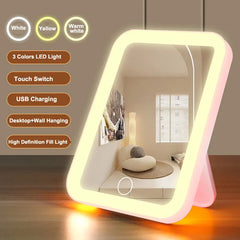 LED Vanity Mirror with Touch Screen