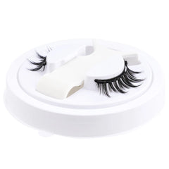 Handmade Magnetic Eyelashes & Tweezers Set - Fluffy Faux Mink