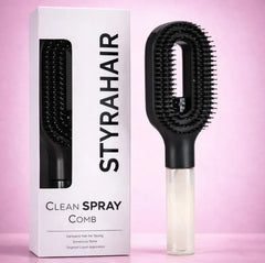 Water spray hair brush, lack colour