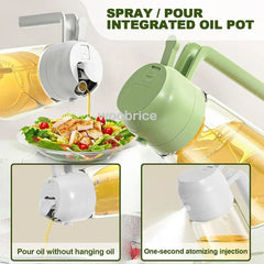 Leakproof Dual-Function Cooking Oil Dispenser