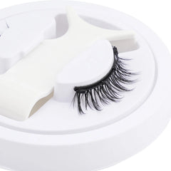 Handmade Magnetic Eyelashes & Tweezers Set - Fluffy Faux Mink