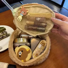 Plush Bear Makeup Bag