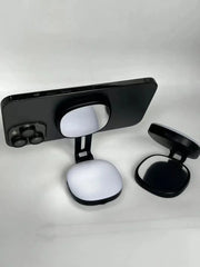 Magnetic Selfie Light with Mirror – 360° LED Fill Light