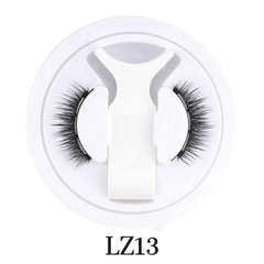 Handmade Magnetic Eyelashes & Tweezers Set - Fluffy Faux Mink