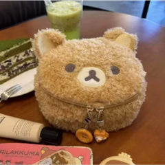 Plush Bear Makeup Bag