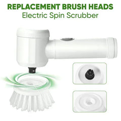 Cordless Electric Spin Scrubber – 5-in-1 Power Cleaning Brush