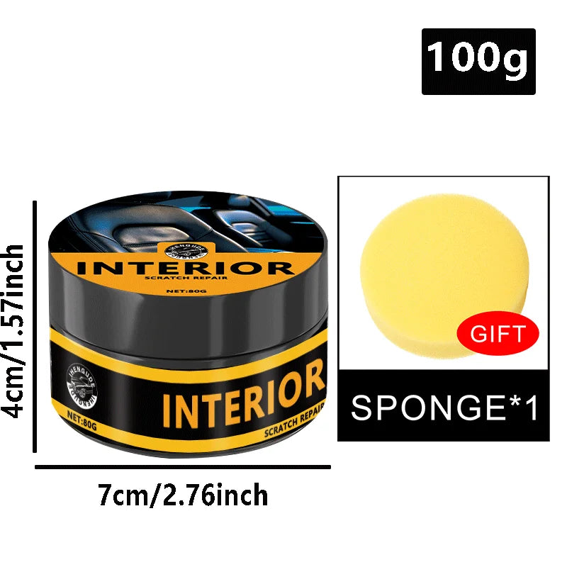 Car Interior Scratch Repair Cream for Dashboard & Plastic