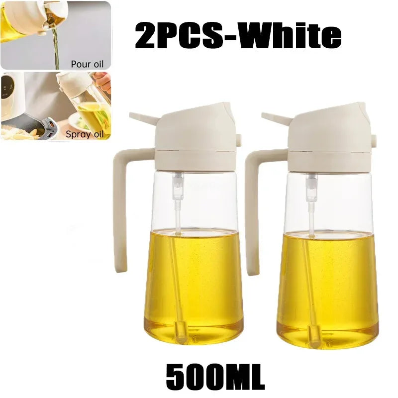 Leakproof Dual-Function Cooking Oil Dispenser
