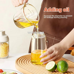 Leakproof Dual-Function Cooking Oil Dispenser