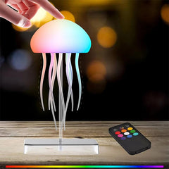 Jellyfish LED Night Light with Remote Control