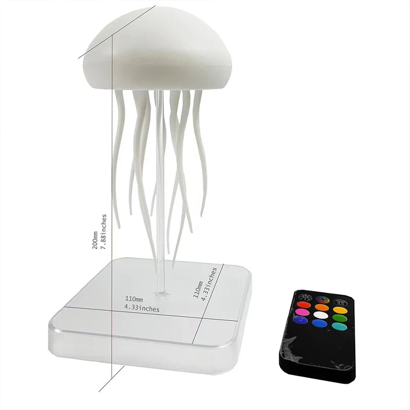Jellyfish LED Night Light with Remote Control